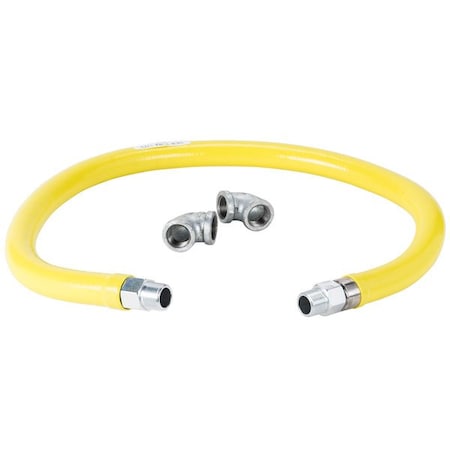 -2D-60 Safe-T-Link 60in FreeSpin Gas Appliance Connector 3/4in NPT